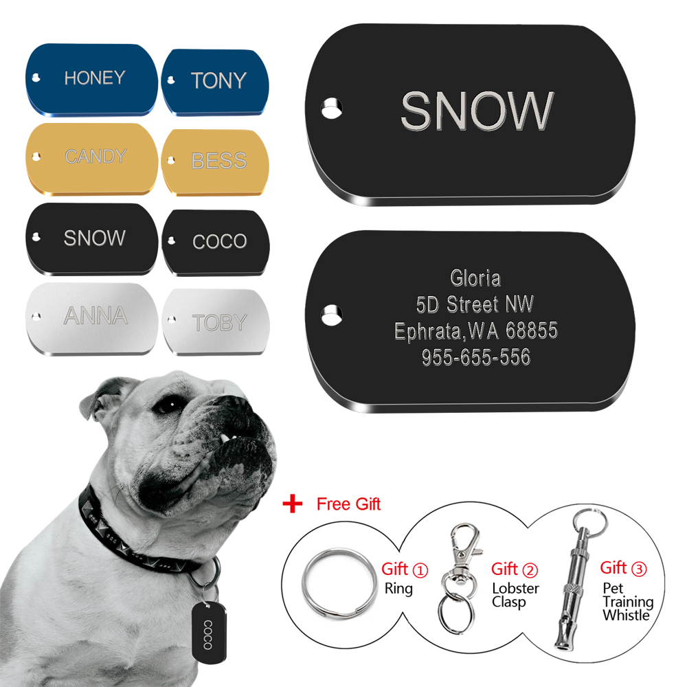 Dog tag custom dog collar lettering identity card Dog tag custom dog collar lettering identity card