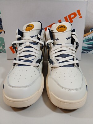 Reebok Pump Omni Zone II 2 Chalk Vector Navy 13 Vnds | eBay