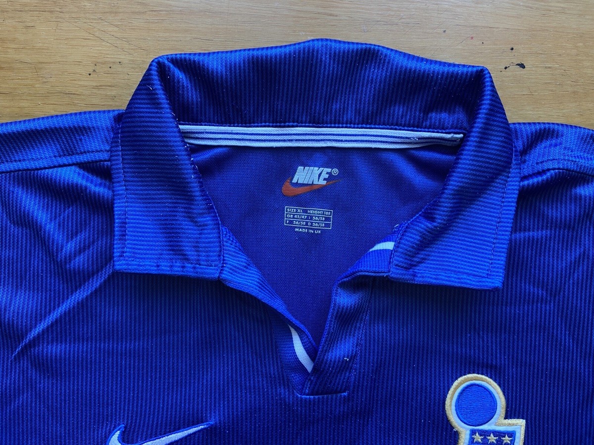セール！イタリア代表 Nike 1998W杯 サッカーシャツ Mサイズ　ホーム 98 イタリア代表 サッカー ユニフォーム Mサイズ ワールドカップ