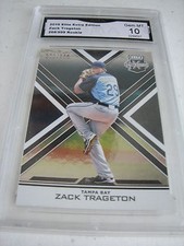 ZACK TRAGETON RAYS 2016 ELITE EXTRA EDITION # 268/999 ROOKIE RC GRADED 10