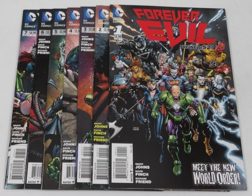 Forever Evil #1-7 FN/VF/NM complete series - Lex Luthor Bizarro - DC