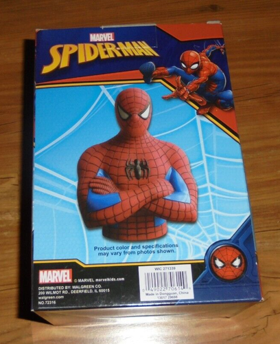 Marvel SPIDERMAN Coin Bank Walgreens - Picture 5 of 5