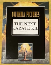 Original 1994 The Next Karate Kid Movie Press Kit W/ 5 Photos Hilary Swank