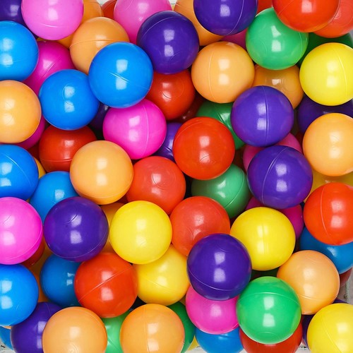 Ball Pit Balls for Baby and Toddler Phthalate Free BPA Free Crush Proof Plastic - Picture 7 of 7
