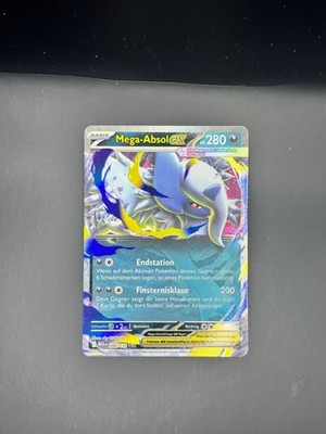 Mega Absol ex 086/132 Double Rare Mega Evolution Pokemon Near Mint DE