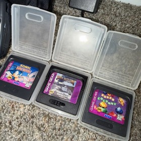 SEGA Game Gear Handheld Console Clean! 🔥 Tested, ORIGINAL With Games And Case
