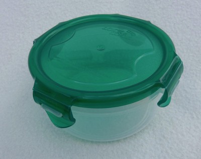 LOCK&LOCK Frischhaltedose Gefrierdose HPL 932 transparent 300 ml Deckel grün Box