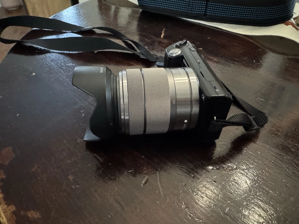 Sony Alpha a NEX-5 Mirrorless Digital Camera with 18-55mm Lens - Image 2 of 4