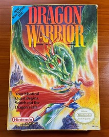 Nintendo / NES Dragon Warrior CIB - Tested / Working
