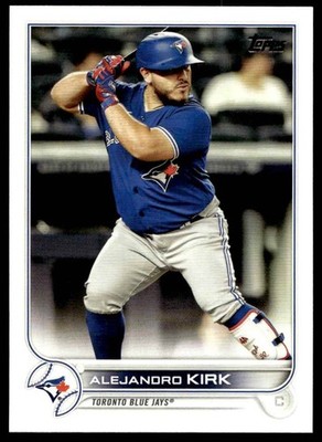 2022 Topps Baseball Card Alejandro Kirk Toronto Blue Jays #432