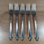 5- Edgemont Gold by Gorham Sterling Silver 7-3/4" Dinner Forks ~284 Grams