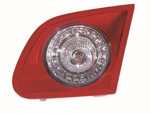 ABAKUS Tail Light 441-1314R-LD-UE Red Right Inner Part for VW