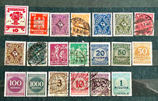 German stamps Third Reich - Lot of 20 Stamps used /470