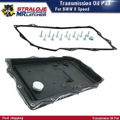 New Automatic Transmission Oil Pan & Filter & Gasket & Bolt Kit For 8 Speed BMW