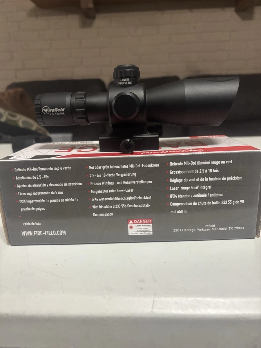 Firefield Mil Dot Hunting Rifle Scopes for sale | eBay