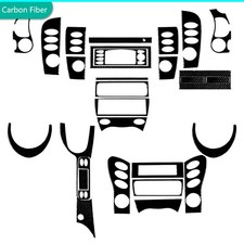 26x Porsche 911 996 Boxster Full Interior Kit In Glossy Piano Black 98-04