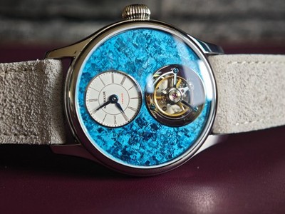 Merkur Tourbillon Watch  Ice Flower Dial, EU Warehouse, Express shipping