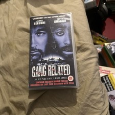 Gang Related VHS PAL UK Video Tape Tupac Shakur James Belushi 2Pac