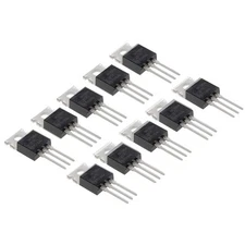 10pcs FQP27P06 27P06 P-Channel MOSFET, 60V, 27A, TO-220,3-Pin 