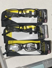 "3 PAIR" FOSTER GRANT LIGHTSPECS 3.25 LLOYD BLACK LIGHTED READING GLASSES