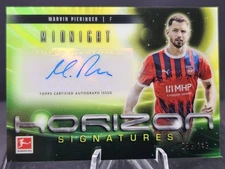 2024-25 Topps Midnight Bundesliga Marvin Pieringer Horizon Auto Morning #/149