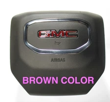 2020-2025 GMC SIERRA 1500 / 2500 3500 WHEEL AIRBAG COLOR "BROWN"