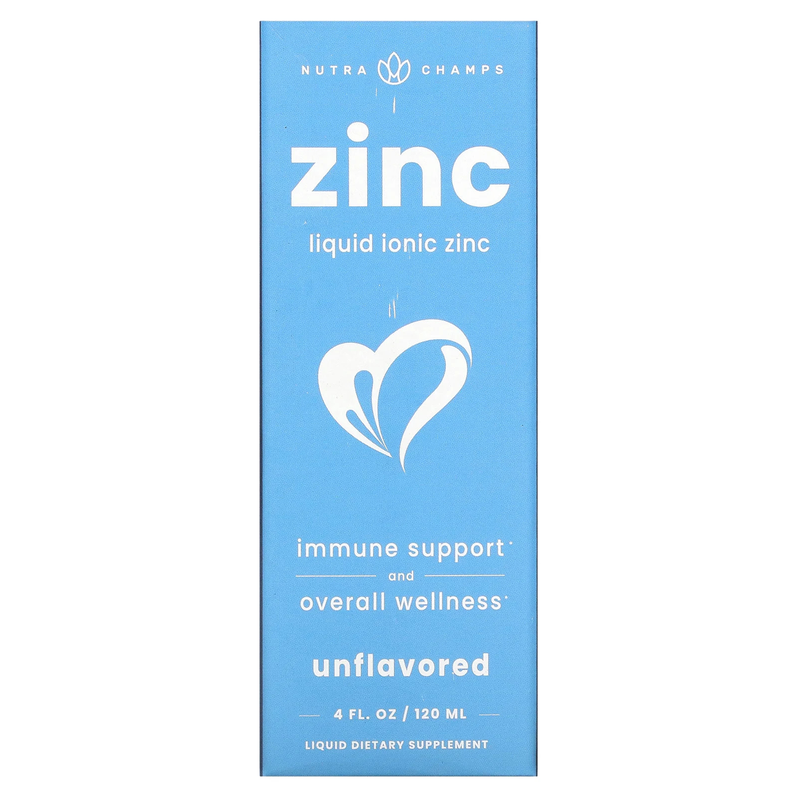 Zinc Liquid Ionic без вкуса 4 жидких унции 120 мл 3990₽