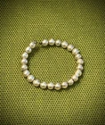Vintage Barbie Doll Pearl Choker Necklace 1  1/8” Wide Ivory Colored 1960’s