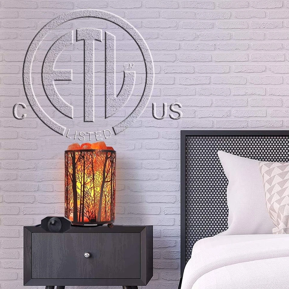 Salt Lamps, Natural Himalayan Salt Lamp, Forest Salt Lamp with Dimmer Switch, Sa - Image 4 of 4