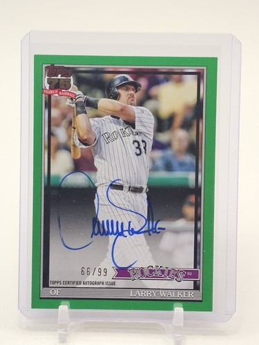 2026 Topps Series 1 Larry Walker Green Foil (RAW)