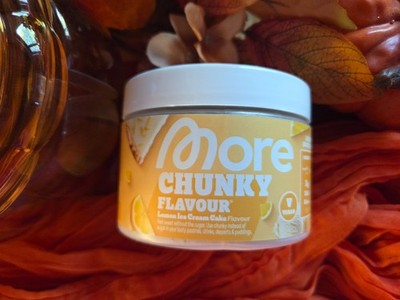 More Nutrition Chunky Flavour Lemon Ice Cream Cake * 150g * Neu