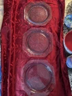 3 Indiana Glass Federal Blue Dinner Plates Madrid Depression Glass Pattern
