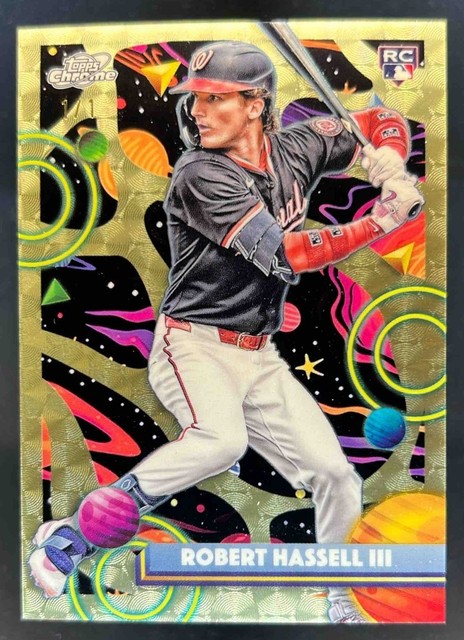 2025 Topps Cosmic Chrome Robert Hassell III RC SuperFractor #1/1 Nationals
