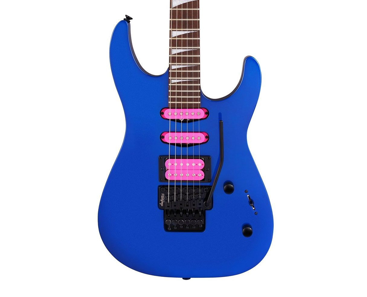 Open Box Jackson X Series DK3XR HSS Electric Guitar in Cobalt Blue with Laurel Fingerboard