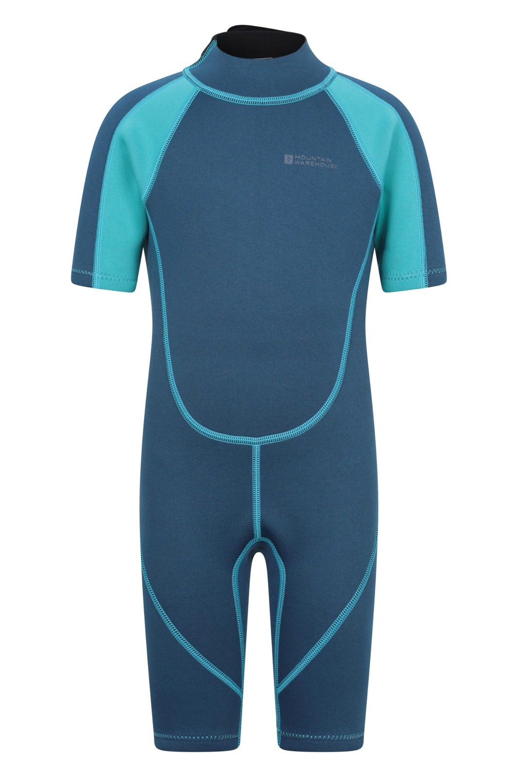 Mountain Warehouse Junior Shorty Wetsuit Teal Kids Size 11-12 Years