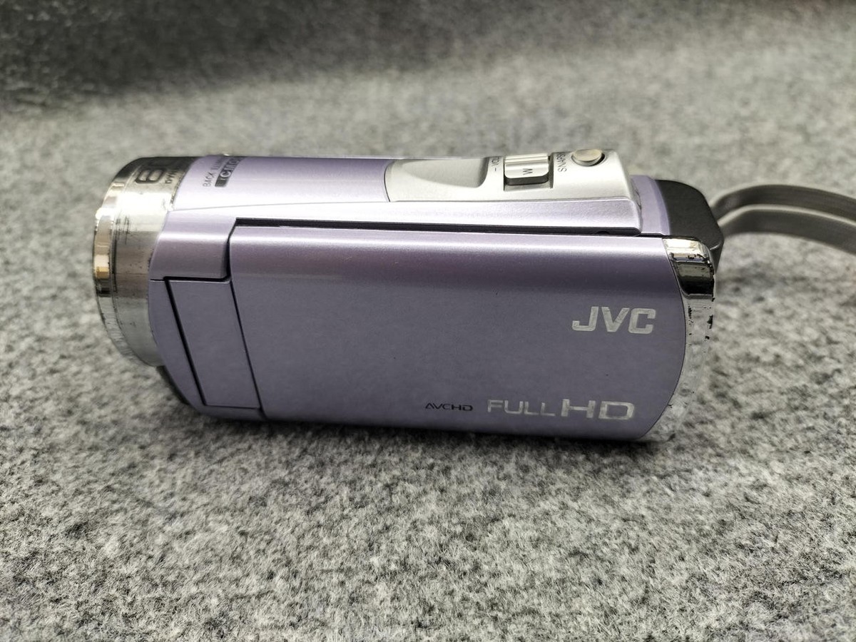 JVC　GZ-E345 JVCKENWOOD Camcorder EVERIO 229MP GZ-E345-V 16GB Violet | eBay