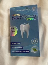NEW- Teeth Whitening Strips Peroxide Free, 28 Count US 11/26
