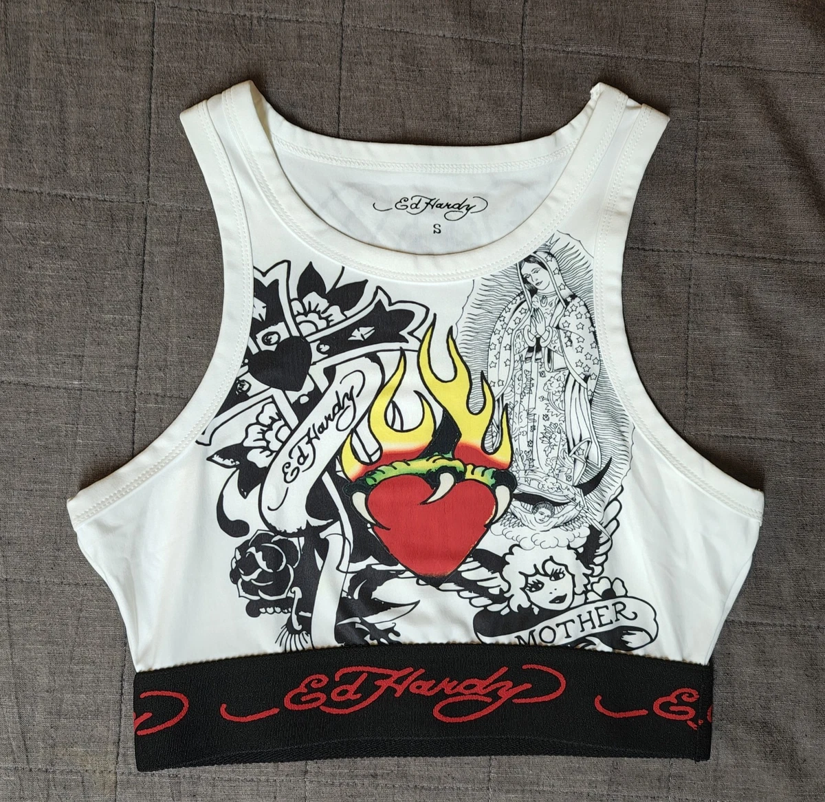 Ed Hardy Cotton Tank Tops for Women for sale | eBay