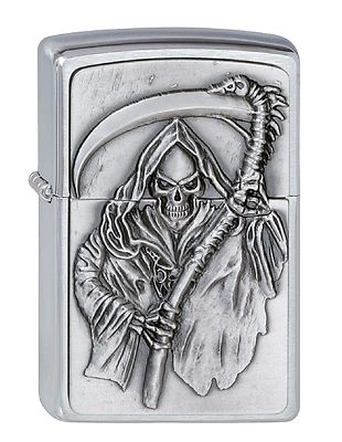 ZIPPO - BENZIN - FEUERZEUG - REAPERS CURSE EMBLEM - PLAKETTE -  2000856 - NEU -