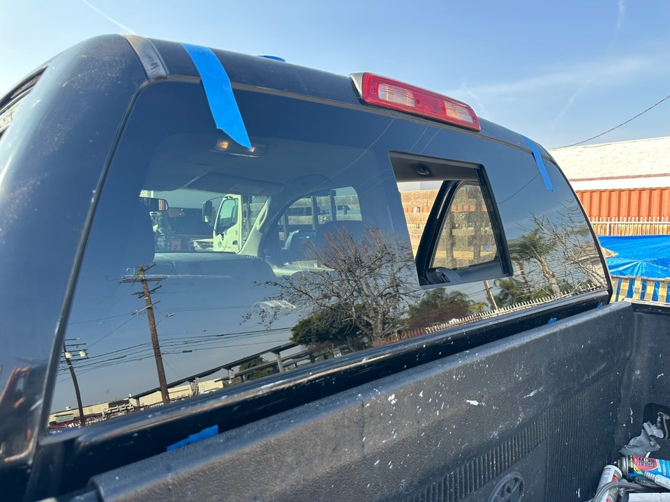 Fits 2007-2021 Toyota Tundra Rear Window Back Glass Stationary W Fits 2007-2021 Toyota Tundra Rear Window Back Glass Stationary W