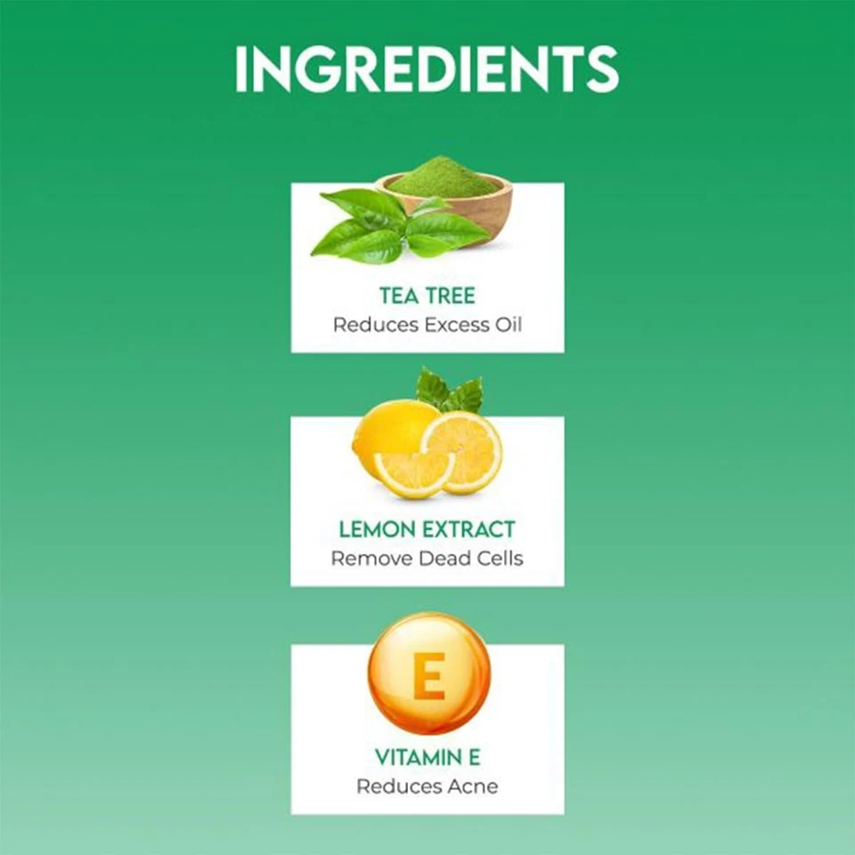 Jovees Herbal Tea Tree Oil Control Face Wash 300 ml - Image 2 of 3