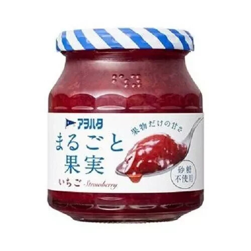 Kewpie Aohata, Sugar-free Fruits Jam, "Marugoto Kajitsu", 9 kinds, 250g, Japan - Picture 6 of 20