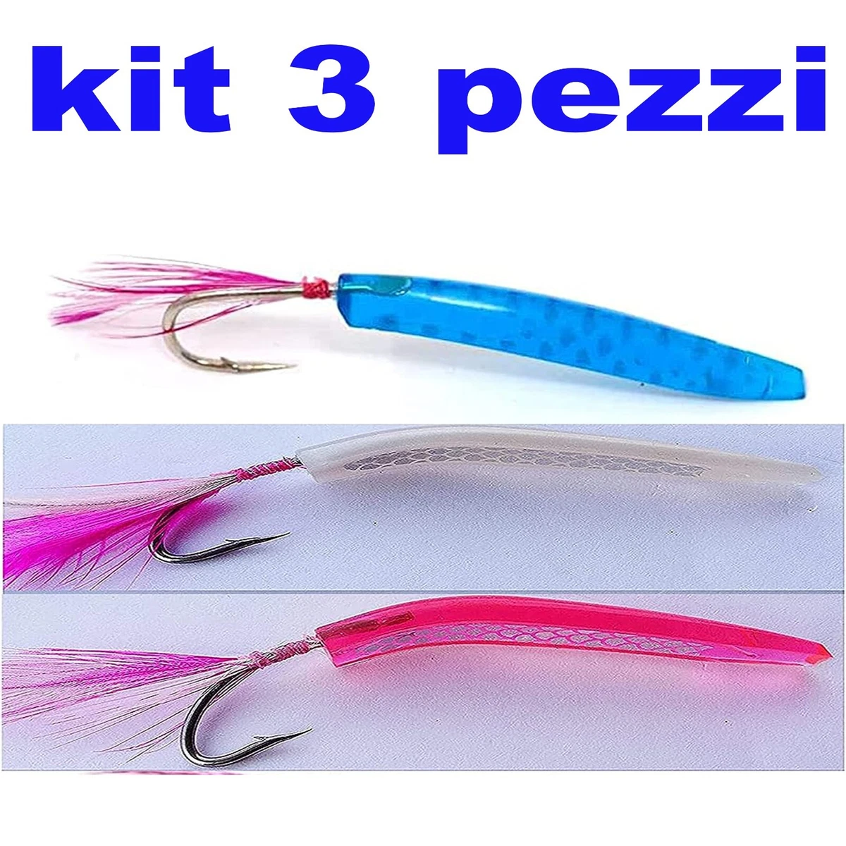Seika Atashi 5,5 Cm Col. 01 - Artificiali Traina | Nencini Sport Seika Atashi 5,5 Cm Col. 01 - Artificiali Traina | Nencini Sport