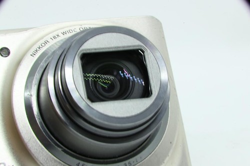 Nikon COOLPIX S9100 Gold Digital Camera 12.1MP 18x Optical Zoom From JAPAN - Picture 10 of 11