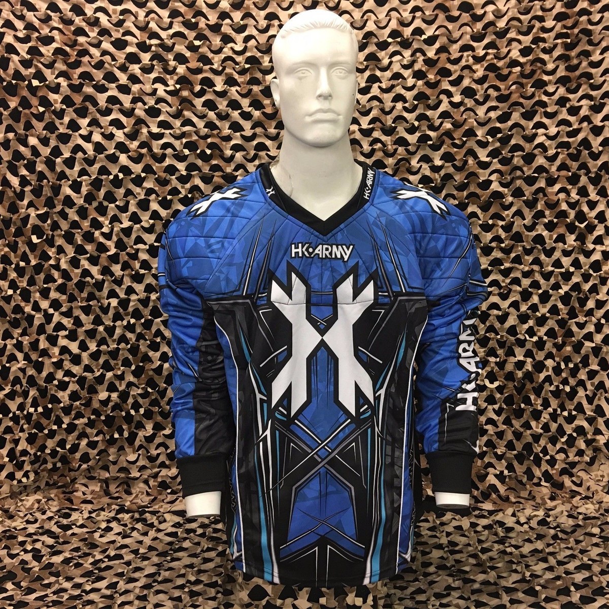 NEW HK Army HSTL Paintball Jersey Blue Small