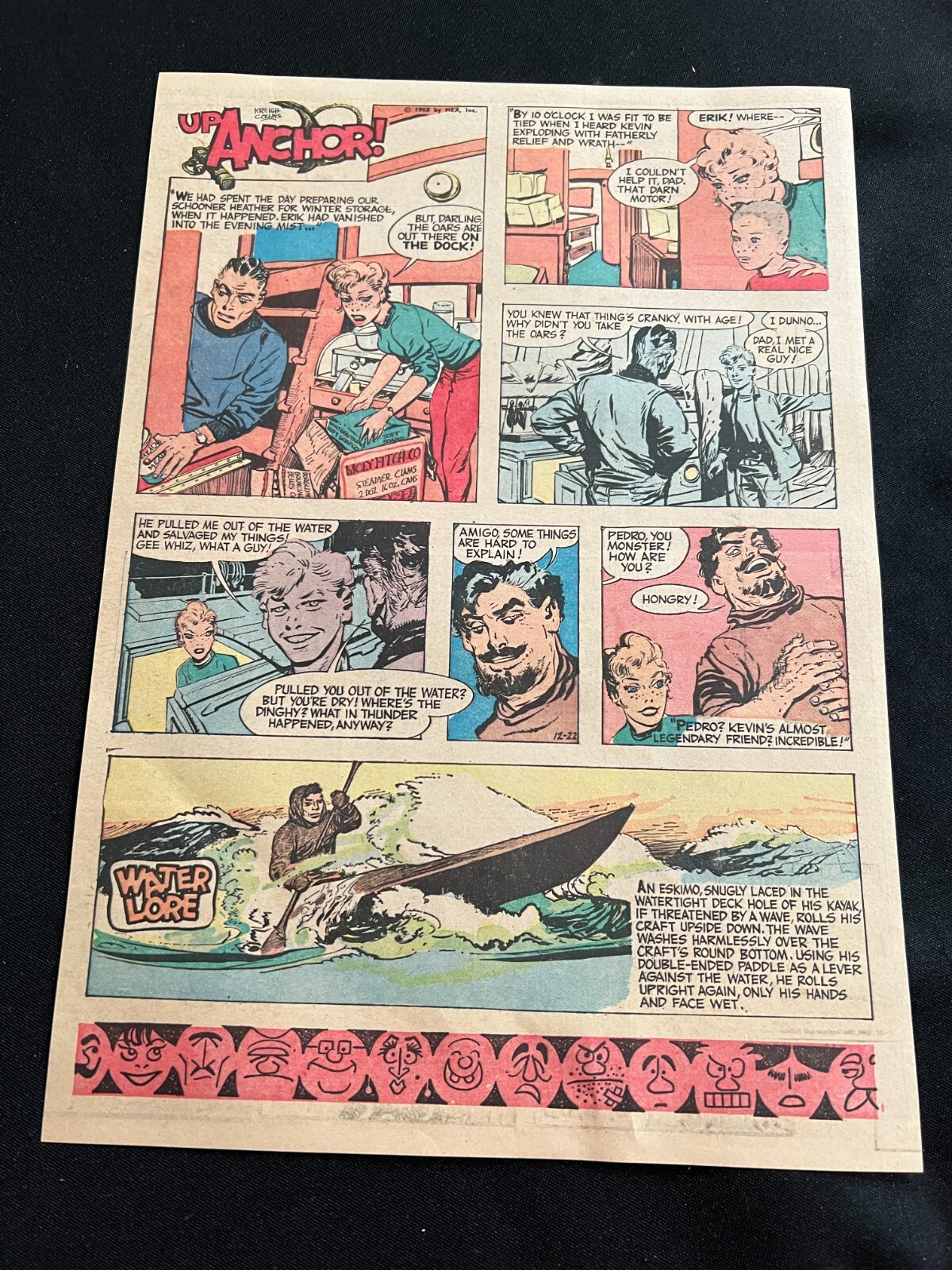 T05 Up Anchor By Kreigh Collins Sunday Tabloid Full Page Strip Dec 22 1968 Ebay T05 Up Anchor By Kreigh Collins Sunday Tabloid Full Page Strip Dec 22 1968 Ebay
