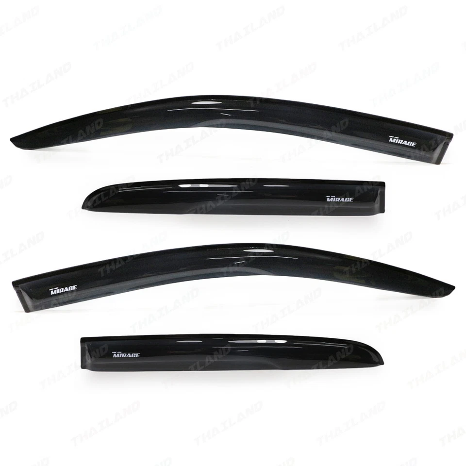 Para Mitsubishi Mirage 2013 21 Ventana Visera Protectores de Lluvia Deflector de Viento Foto 4 de 4