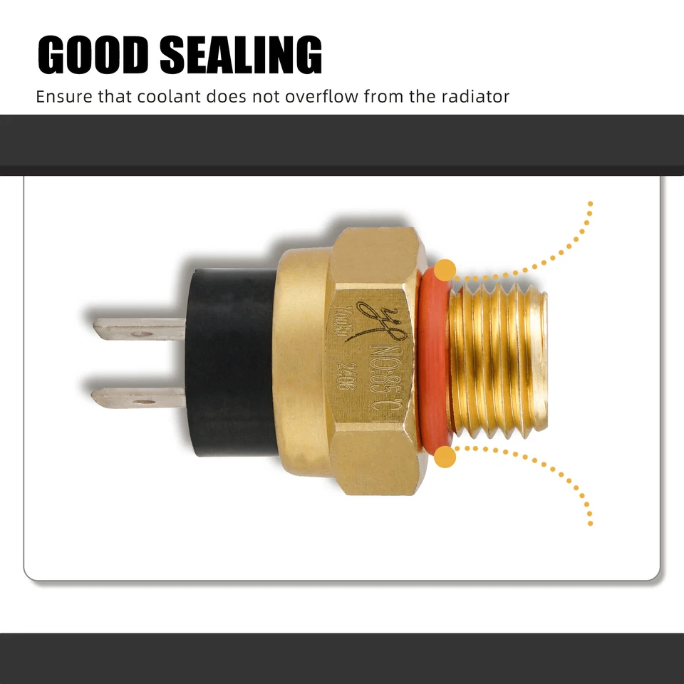 Coolant Temperature Switch Fan Radiator 85℃ For KTM 450 EXC 03-07 XCW 2007-2013 - Image 2 of 4