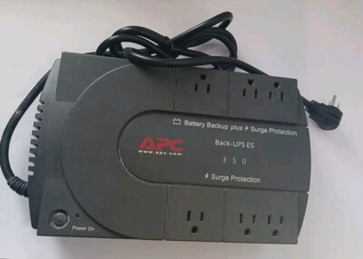 APC Back-UPS ES 350 Battery Plus BE350U Surge Protection - No Battery