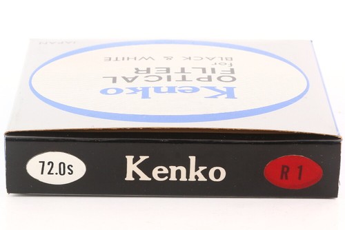 Kenko Metal Light lens Filter 72mm R1 w/Case+Box from Japan Exc+++ - Picture 6 of 6